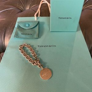 100% authentic Tiffany & co charm bracelet